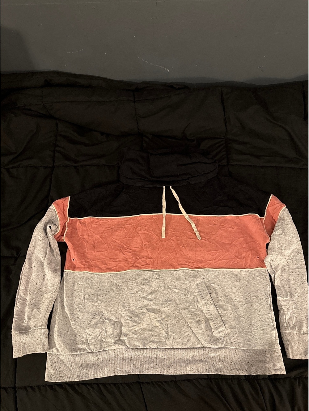 F&F Color Block Hoodie Sweatshirt